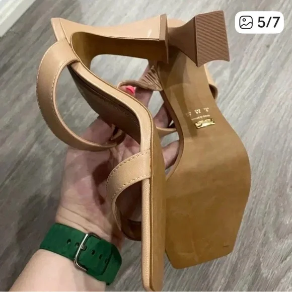 L'INTERVALLE  Ricarda Camel Leather - Picture 3 of 6